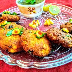 A picture of Corn kebab.