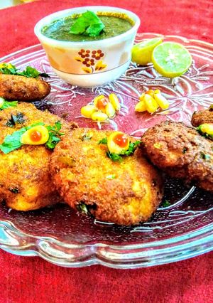 A picture of Corn kebab.