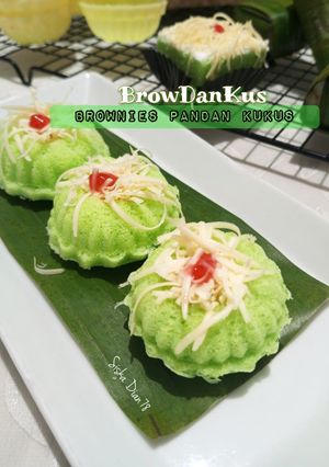 Foto resep Brownies Pandan Kukus