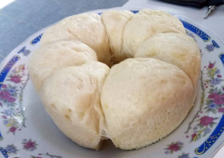 Cara Membuat Roti Sobek Kukus Yang Renyah