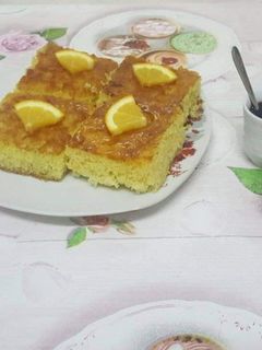 صورة لوصفة بسبوسة لقهوة العصر