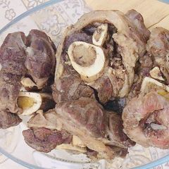 A picture of Super soft boiled beef shanks 🥰.