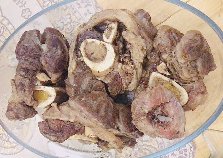 Simple Way to Prepare Quick Super soft boiled beef shanks 🥰