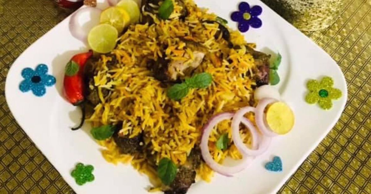 Beef Rikak Beef Tikka Biryani Recipe by Meerab Rais - Cookpad
