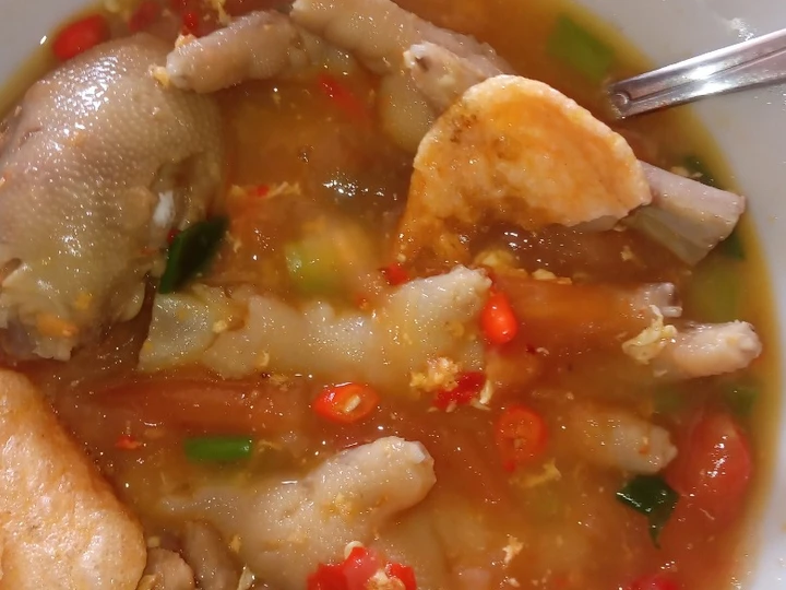 Cara Gampang Membikin Resep Seblak Ceker simpel yang  Bikin Ketagihan Anti Ribet, Mantap Sekali