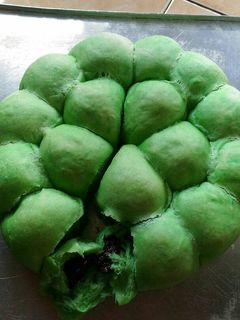Foto resep Roti Pandan Isi Coklat