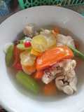 Sayur asem brutu ayam