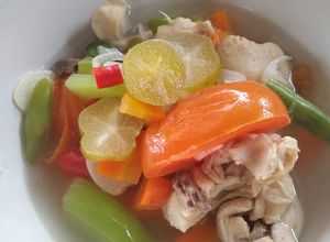 Foto resep Sayur asem brutu ayam