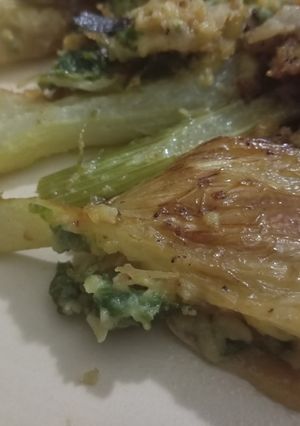 Una foto de Ancas de hinojo veganas