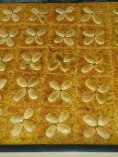 صورة لوصفة صباحكم حلو واحلى من النمورة😍😍😍