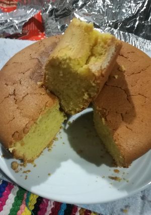 Una foto de Bizcocho de calabaza en licuadora