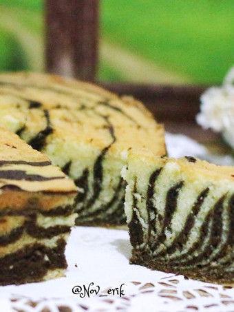 Cara Bikin Zebra cake Putih Telur Ekonomis