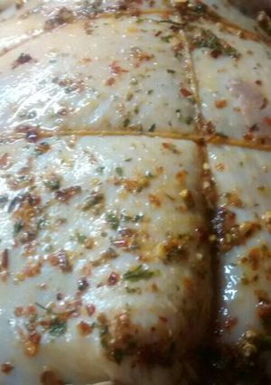 Una foto de Pollo relleno
