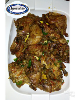 A picture of Peppered chicken.
