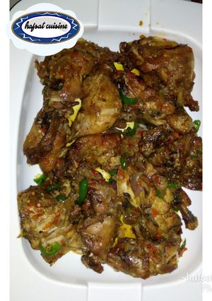 A picture of Peppered chicken.