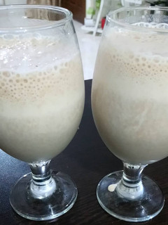 عکسی از دستور شیک هلو با طعم کاکائو