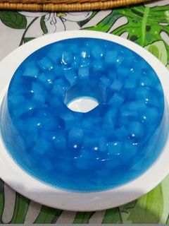Foto resep Puding Biru Nata de coco💙