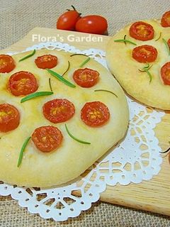好好吃的佛卡夏麵包Focaccia 的食譜成品照片