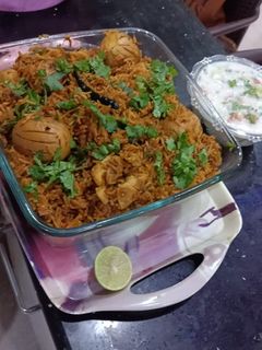 एग बिरयानी (Egg Biryani recipe in hindi) रेसिपी मुख्य फोटो