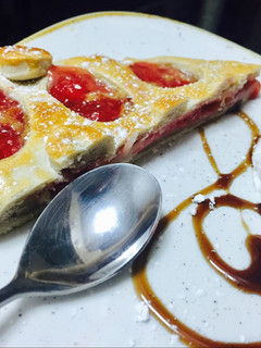 Una foto de Dulce Empanada de Fresas