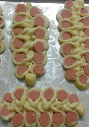 Foto resep Caterpillar bread