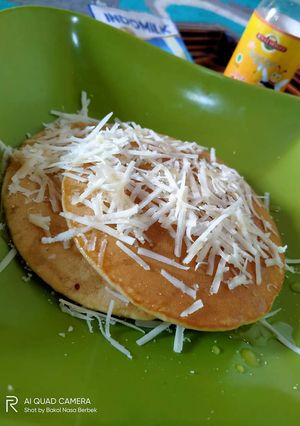 Foto resep Pancake Hemat Favorit Anak-anak, Cuma Pakai Takaran Sendok Saja