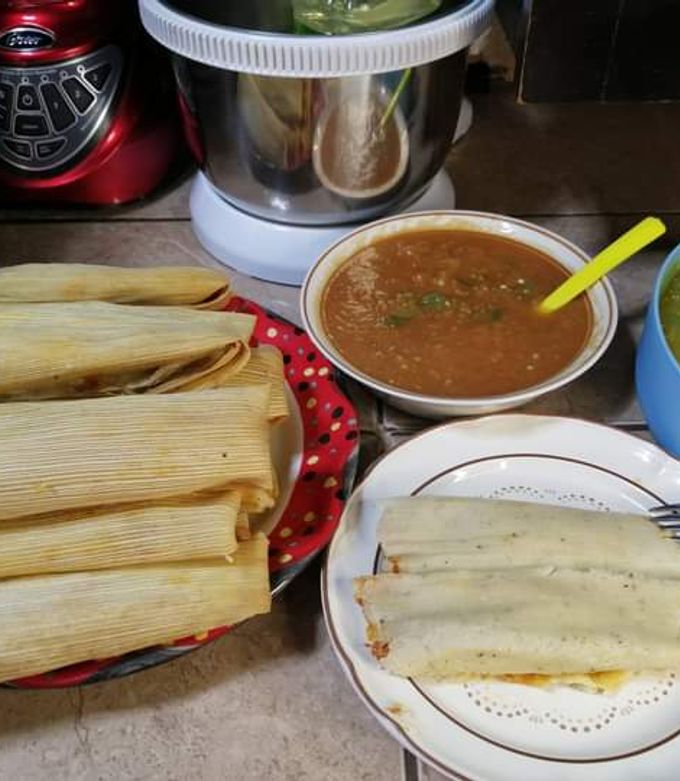 Una foto de Tamales de cerdo