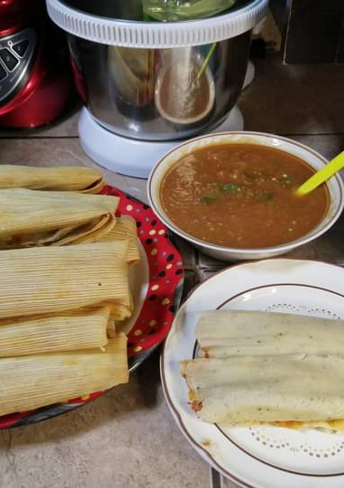 Una foto de Tamales de cerdo