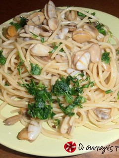 Φωτογραφία της συνταγής Spaghetti με αχιβαδούλες, Και ένα μικρό “Μυστικό”