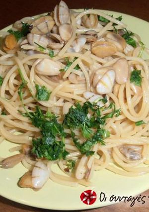 Φωτογραφία της συνταγής Spaghetti με αχιβαδούλες, Και ένα μικρό “Μυστικό”