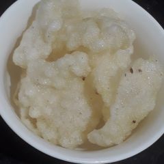 A picture of Sabudana papad.