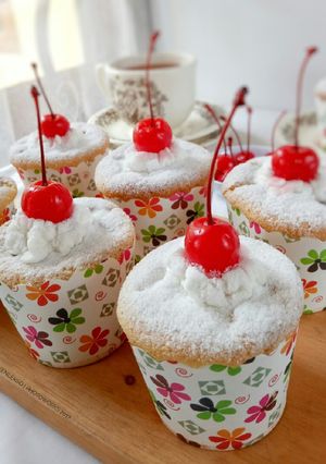 Foto resep Hokkaido Chiffon Cupcakes