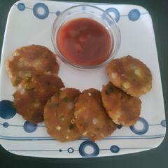 A picture of Isabgol soya cutlet.