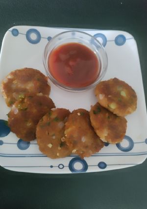 A picture of Isabgol soya cutlet.