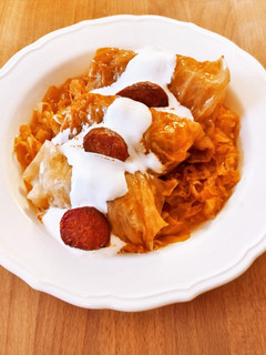 Töltött káposzta (pulykahúsból) recept fotója