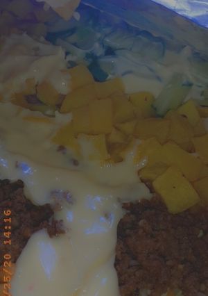 A picture of Potato salad.