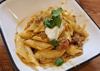 Easiest Way to Cook Delicious Taco Pasta