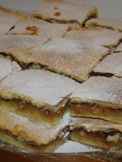 Almás lepény recept fotója