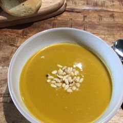 A picture of Coconut Pumpkin Soup.