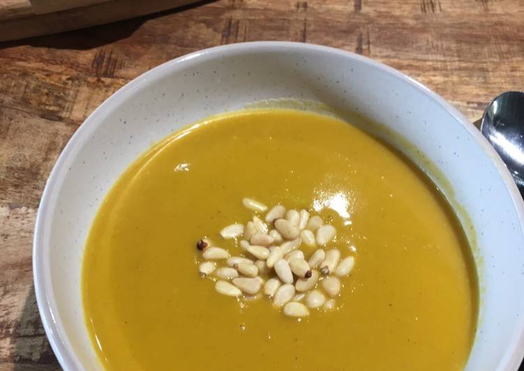 Simple Way to Make Perfect Coconut Pumpkin Soup