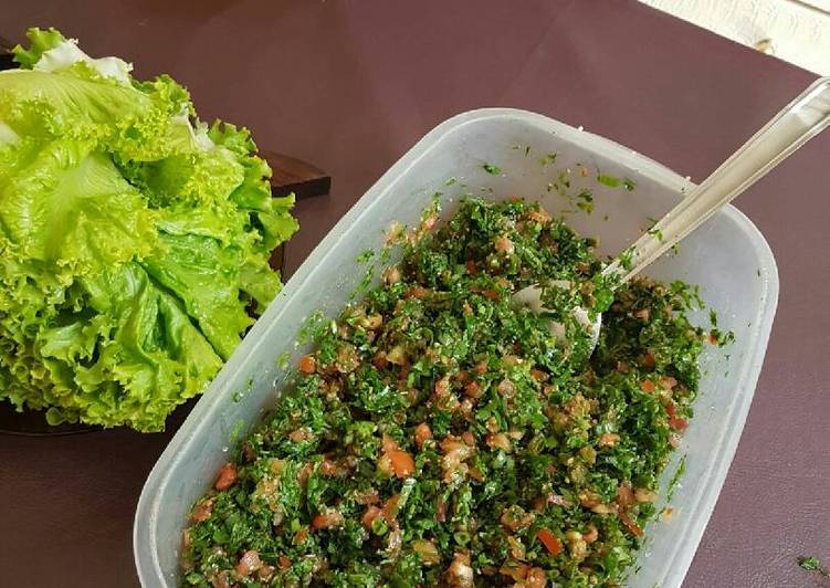 Steps to Make Homemade Tabouli Salad