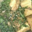 Sayur bening bayam tahu