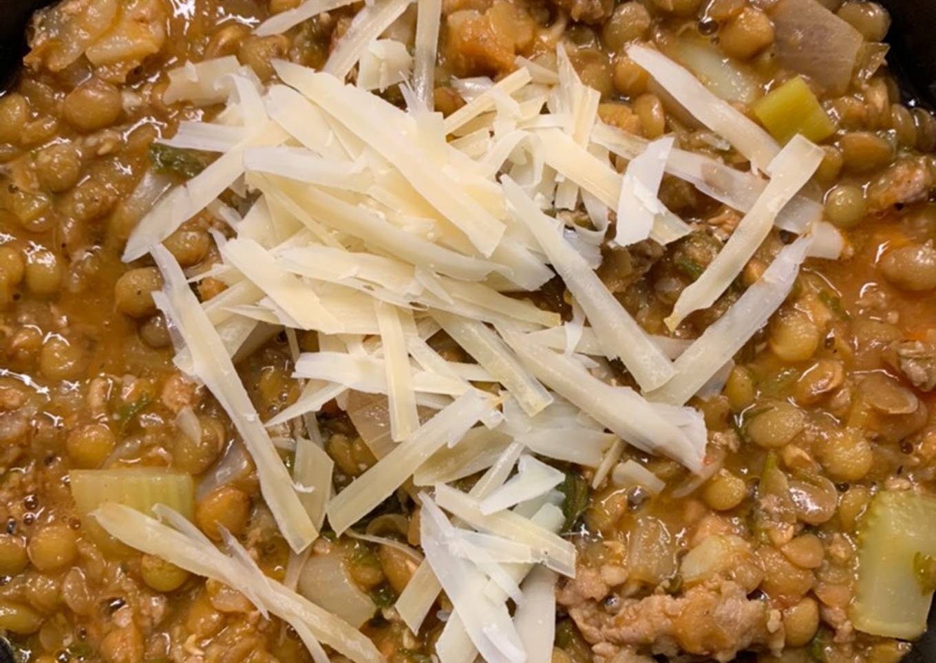 Lentil Soup with Sausage