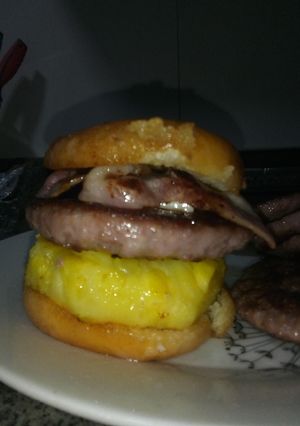 Una foto de Hamburguesa especial