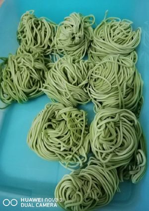 Foto resep Mie hijau sehat