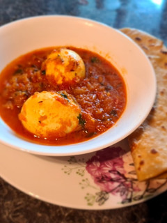 Indiai,tojás Curry (Tari Wali Anda Curry) recept fotója