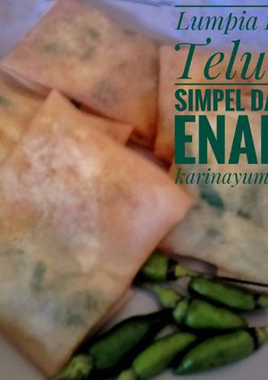 Foto resep Lumpia isi Telur Simpel dan Enak