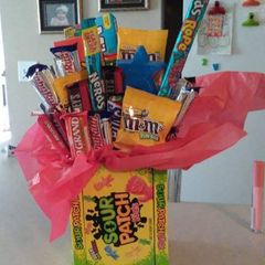 A picture of Candy boquet.