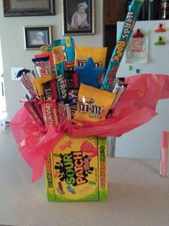 A picture of Candy boquet.