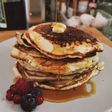 Pancakes originales con sirope de arce 🇨🇦
